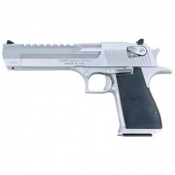View 1 - Magnum Research Desert Eagle MK19, Semi-automatic Pistol, 50 Action Express, 6" Barrel, Steel Frame, Brushed Chrome Finish, Rub