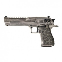 View 2 - Magnum Research Desert Eagle MK19, Semi-automatic Pistol, 50 Action Express, 6" Barrel, Steel Frame, White Matte Distressed Cer