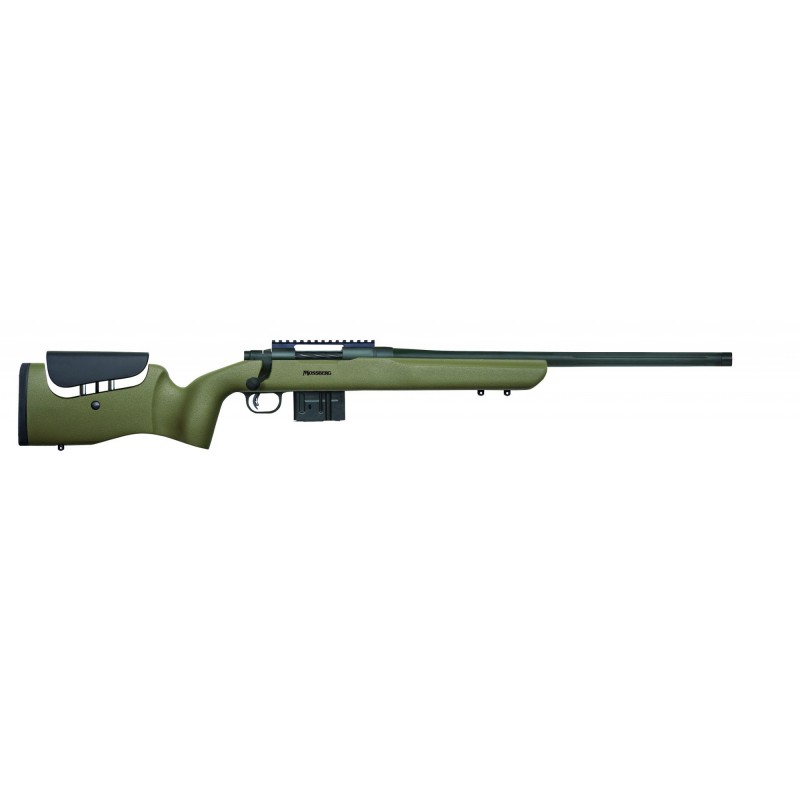 Mossberg MVP LR, Bolt Action, 762NATO, 20" Fluted Barrel, Blue Finish, Adjustable Comb Stock, 10Rd, Picatinny Rail 27697