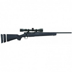 Mossberg Patriot Super Bantam, Bolt Action, 243 Win, 20" Fluted Barrel, 3-9X40mm Scope, Blue Finish, Synthetic Stock, 4Rd 27840