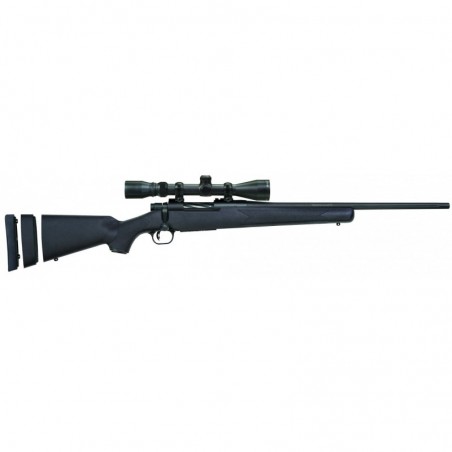 Mossberg Patriot Super Bantam, Bolt Action, 243 Win, 20" Fluted Barrel, 3-9X40mm Scope, Blue Finish, Synthetic Stock, 4Rd 27840