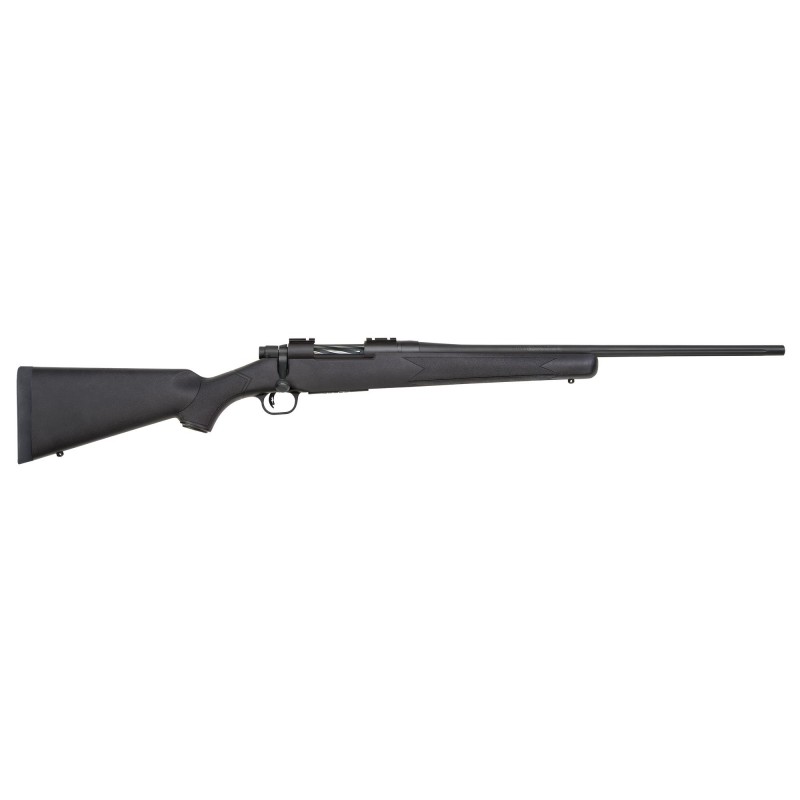 Mossberg Patriot, Bolt Action Rifle, 6.5 Creedmoor, 22" Fluted Barrel, Matte Blued Finish, Synthetic Stock, 4Rd 27909