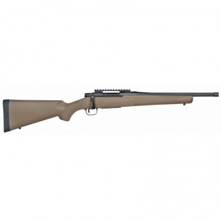 Mossberg Patriot Predator Bolt Action Rifle, 450 Bushmaster, 16.25" Spiral Fluted And Threaded Barrel, Matte Blued Finish, Synt