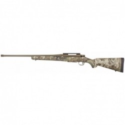 View 1 - Mossberg Patriot, Predator, Bolt, 243 WIN, 22", Brown, Strata Camo, Right Hand, 1 Mag, Fluted/Threaded, 4Rd, Adjustable Trigger