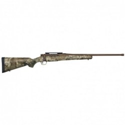 View 1 - Mossberg Patriot, Predator, Bolt, 308 Win, 22", Brown, Strata Camo, Right Hand, 1 Mag, Fluted/Threaded, 4Rd, Adjustable Trigger