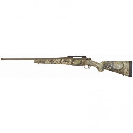 Mossberg Patriot, Predator, Bolt, 6.5 Creedmoor, 22", Brown, Strata Camo, Right Hand, 1 Mag, Fluted/Threaded, 4Rd, Adjustable T