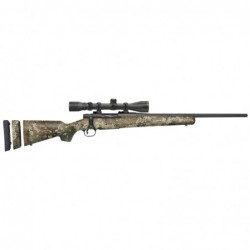 Mossberg Patriot Super Bantam Bolt Action Rifle, 6.5 Creedmoor, 20" Fluted Barrel, Matte Blued Finish, True Timber Strata Camo