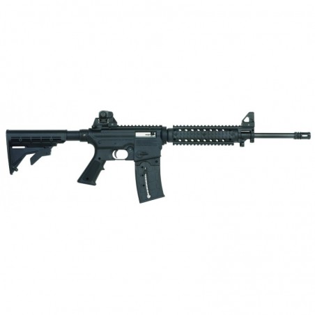 Mossberg 715T Tactical 22, Semi Automatic, 22LR, 16.25" Barrel, Adjustable Stock, Black Finish, 25Rd 37209