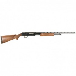 View 2 - Mossberg 500, Pump Action, 410 Gauge, 3" Chamber, 24" Vent Rib Barrel, Full Fixed Choke, Blue , Wood Stock, Bead Sight, 5Rd, 50