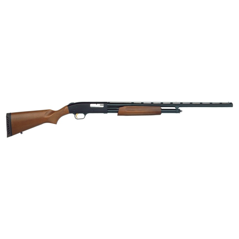 Mossberg 500, Pump Action, 20 Gauge, 3" Chamber, 26" Vent Rib Barrel, AccuChoke, Blue Finish, Wood Stock, Bead Sight, 5Rd, 5013