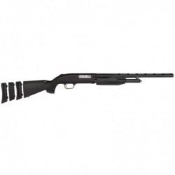 Mossberg 510 Mini, Youth, Pump Action, 20 Gauge, 2.75" Chamber, 18.5" Barrel, AccuSet Chokes, Blue Finish, Synthetic Stock, Bea