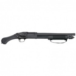 Mossberg 590 Shockwave, Pump Action Shotgun, 12 Gauge, 14" Barrel, Matte Blued Finish, Synthetic, 3" Chamber, Cylinder Bore Cho