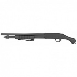 Mossberg 590, Shockwave, Pump, 12 Gauge 3", 18.5", Black, Pistol Grip, 3", 6Rd, Bead Sight, CA Approved 50639