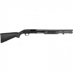 View 1 - Mossberg 590A1, Special Purpose, Pump Action, 12 Gauge, 3" Chamber, 20" Heavy Wall Barrel, Parkerized Finish, Synthetic Stock,