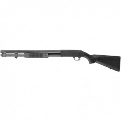 View 2 - Mossberg 590A1, Special Purpose, Pump Action, 12 Gauge, 3" Chamber, 20" Heavy Wall Barrel, Parkerized Finish, Synthetic Stock,