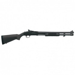 View 1 - Mossberg 590A1, Special Purpose, Pump Action, 12 Gauge, 3" Chamber, 20" Heavy Wall Barrel, Parkerized Finish, Synthetic Stock,