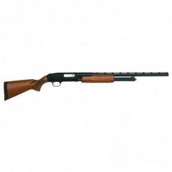 Mossberg 500, Bantam Youth, Pump Action, 12 Gauge, 3" Chamber, 24" Vent Rib Barrel, AccuChoke, Blue Finish, Wood Stock, Bead Si