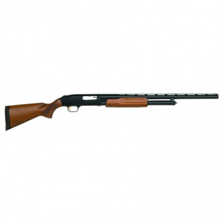 Mossberg 500, Bantam Youth, Pump Action, 12 Gauge, 3" Chamber, 24" Vent Rib Barrel, AccuChoke, Blue Finish, Wood Stock, Bead Si