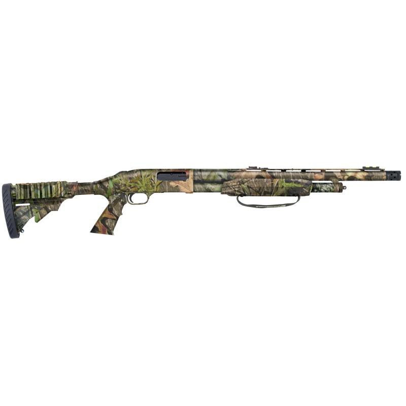 Mossberg 500, Pump Action Shotgun, 12 Gauge, 3" Chamber, 20" Vent Rib Barrel, X-Factor Ported Chokes, Mossy Oak Obsession Camo