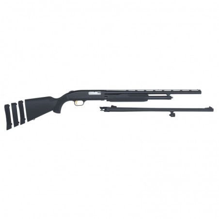 Mossberg 500, Super Bantam Youth, Pump Action, 20 Gauge, 3" Chamber, 22" & 24" Rifled Barrel, AccuSet Chokes, Blue Finish, Synt