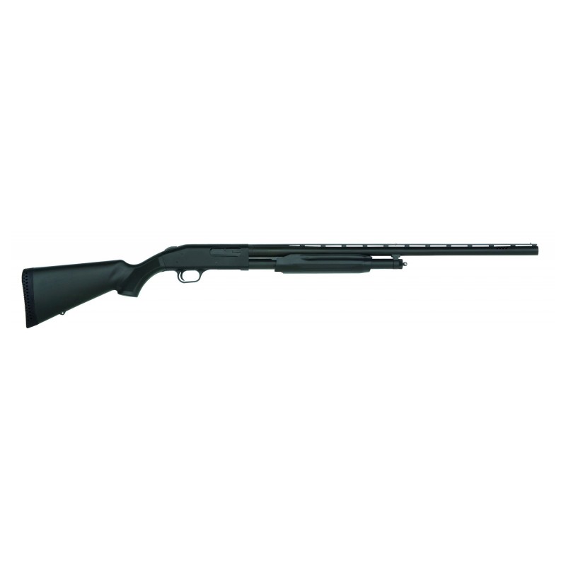 Mossberg 500, Pump Action, 12 Gauge, 3" Chamber, 28" Vent Rib Barrel, AccuChoke, Parkerized Finish, Synthetic Stock, Bead Sight