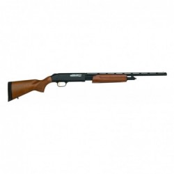 Mossberg 505 Youth, Pump Action, 410 Gauge, 3" Chamber, 20" Vent Rib Barrel, Modified Choke Only, Blue Finish, Wood Stock, Bead