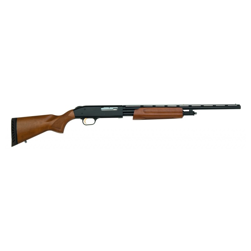 Mossberg 505 Youth, Pump Action, 410 Gauge, 3" Chamber, 20" Vent Rib Barrel, Modified Choke Only, Blue Finish, Wood Stock, Bead