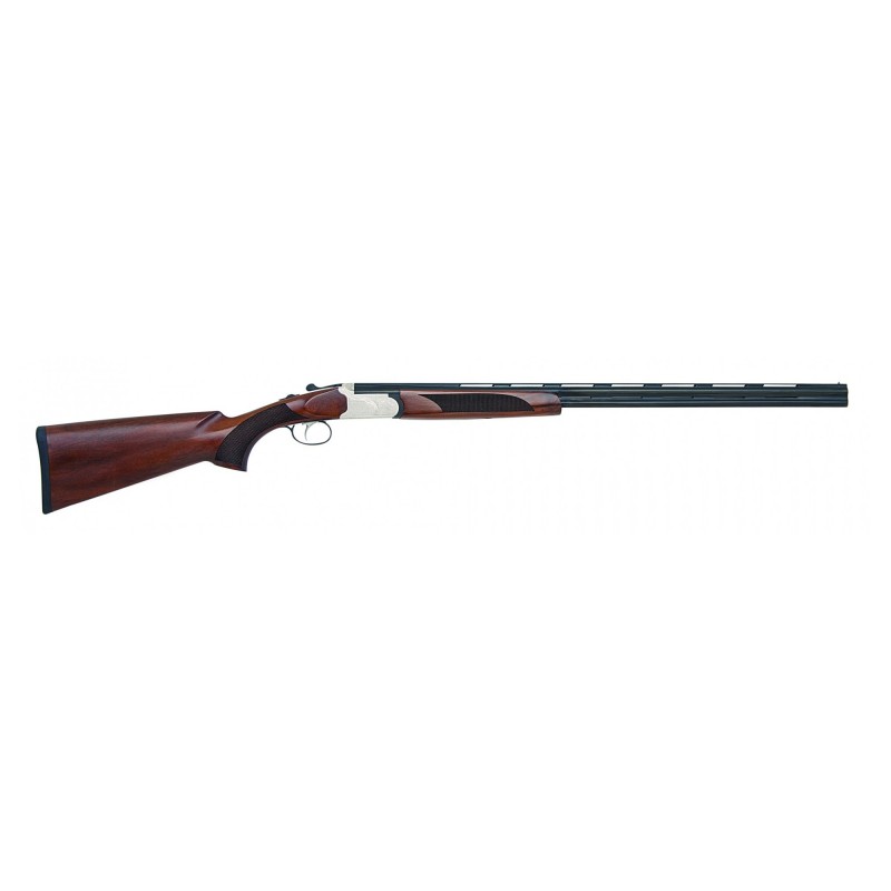 Mossberg Silver Reserve II, Over/Under, 410 Gauge, 3" Chamber, 26" Vent Rib Barrel, M/F Chokes, Silver Finish, Walnut Stock, 2R