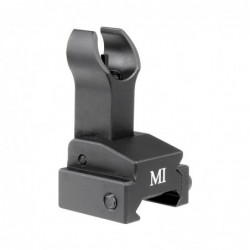 Midwest Industries Sight, Fits Gas Block, Black, Front, Fits Gas Block, Flip Up MCTAR-FFG