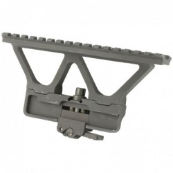 View 2 - Midwest Industries AK Scope Mount Generation 2, Fits AK 47/74, Picatinny Rail, Quick Detach, Modular MI-AKSMG2-R