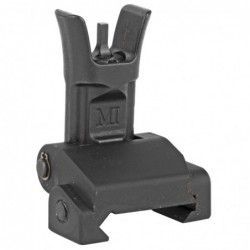 Midwest Industries Combat Rifle Front Sight, Low Profile, Mil-Spec Sight Height, Ordance Grade Steel and 6061 Aluminum, Black F