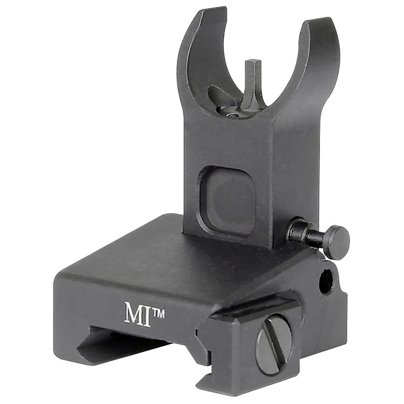 Midwest Industries Sight, Fits Picatinny, Black, Front, Low Profile, Flip Up MI-LFFR