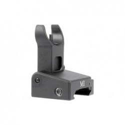 View 2 - Midwest Industries Sight, Fits Picatinny, Black, Front, Low Profile, Flip Up MI-LFFR