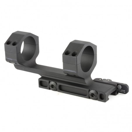 Midwest Industries QR Ring Mount, 34MM,  Black, 1.5" Offset, Fits Picatinny Rail MI-QD34SM