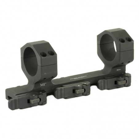 Midwest Industries Extreme Duty QD Scope Mount, 35mm, 3 QD Levers, Black Finish MI-QD35XDSM