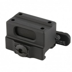 View 2 - Midwest Industries QD Mount, Lower 1/3 Co-Witness, Fits Trijicon MRO, Black Finish MI-QDMRO-1/3