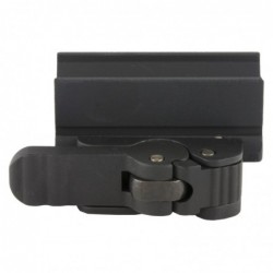 View 2 - Midwest Industries QD Optic Mount, Fits Mini Trijicon ACOG TA33, TA44, Black Finish MI-QDTAM