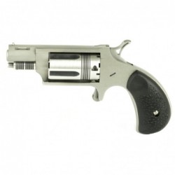 North American Arms The Wasp, Single Action, 22LR/22WMR, 1.125" Barrel, Stainless Steel Frame, Rubber Grips, 5Rd NAA-22MSC-TW