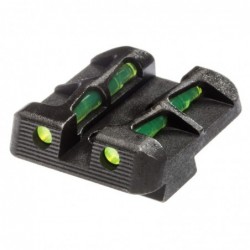 View 1 - Hi-Viz Litewave Sight, Fits 9MM, 40 S&W 357 Sig, Rear Only, Includes cludes Litepipes and Key GLLW15