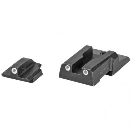 Hi-Viz Tritium NiteSight Front and Rear Sight Set for Ruger Security 9 pistols. RGS9N121