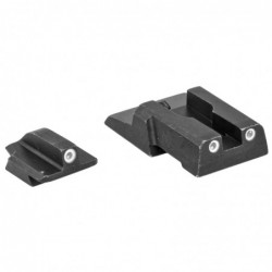 View 2 - Hi-Viz Tritium NiteSight Front and Rear Sight Set for Ruger Security 9 pistols. RGS9N121