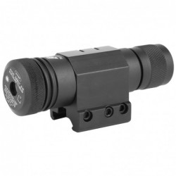 View 1 - NCSTAR Compact Green Laser with Weaver Mount, Fits Picatinny/Weaver Rail, Black APRLSG