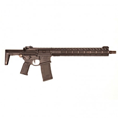 Noveske Gen 4 N4, Semi-automatic, AR, 556NATO, Black Finish, Q Collapsible Stock, 16" Cold Hammer Forged Barrel, 1:7 Twist, Q C