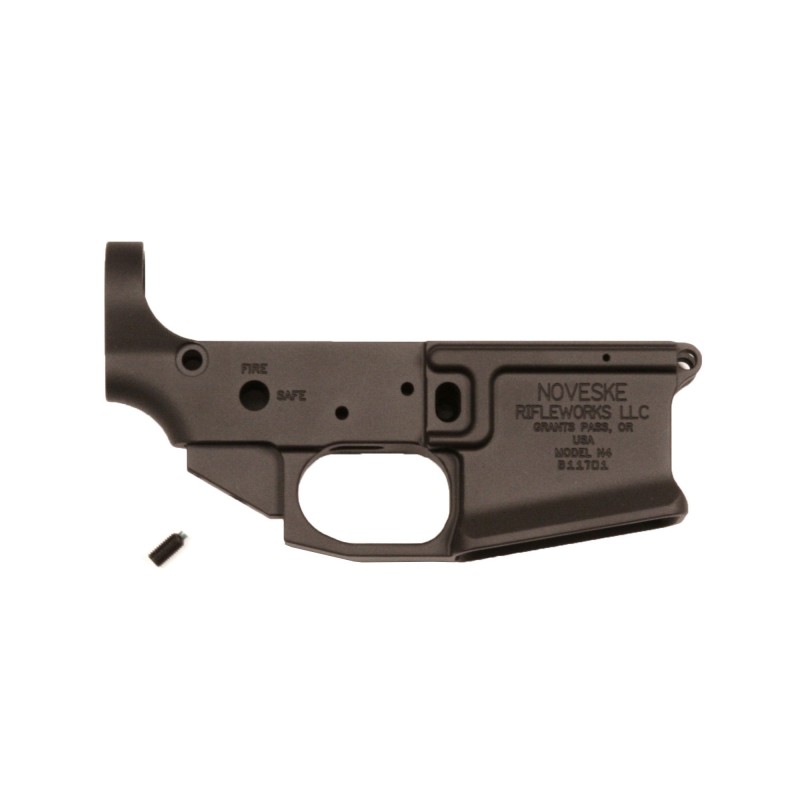 Noveske Gen 3, Lower Receiver, Semi-Automatic,  223 Rem/556NATO, Black Anodized Finish, Includes Tensioning Screw 04000008K