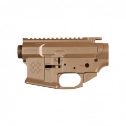 Noveske Gen 3, Lower/Upper Set, 223 Rem/556NATO, Flat Dark Earth Finish, Stripped Lower, Complete Upper (Includes Port Door and