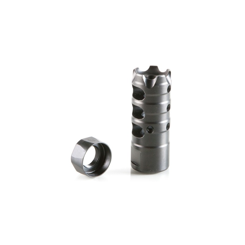 Patriot Ordnance Factory Patriot Ordnance Factory, 308 Triple Port Muzzle Brake, 5/8 x 24 RH, Black Finish 309