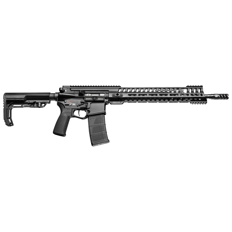 Patriot Ordnance Factory P-415 EDGE, Semi-automatic Rifle, 223 Rem/556NATO, 16.5" Barrel, Black Finish, 30Rd, 14.5" MLOK Rail 0