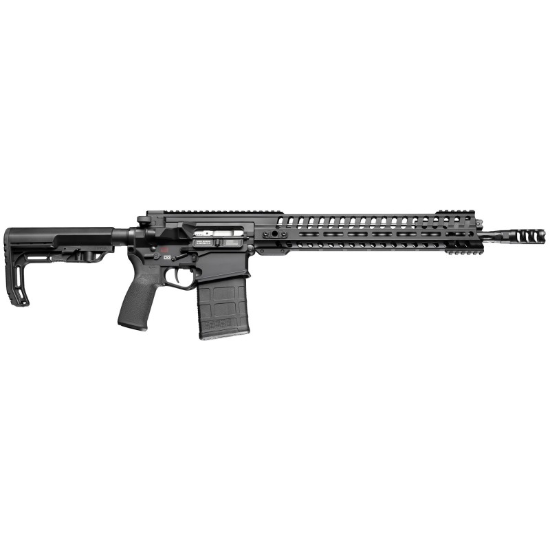 Patriot Ordnance Factory Revolution, Semi-automatic Rifle, 308 Win, 16.5" Barrel, 1:10 Twist, Black Finish, Mission First Tacti