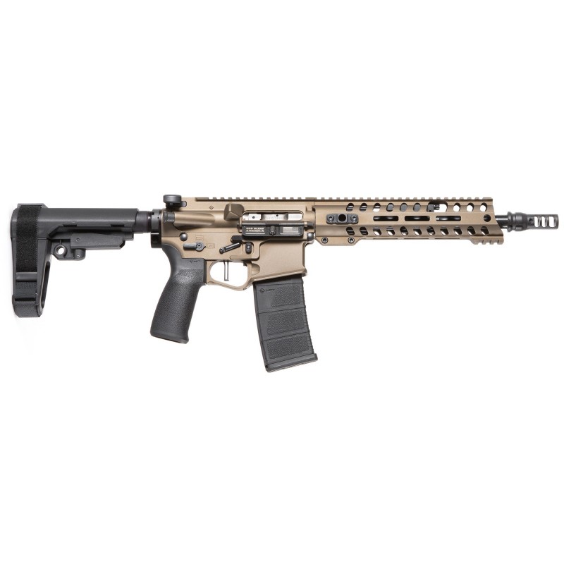 Patriot Ordnance Factory Renegade Plus, Semi-automatic, AR Pistol, 300 BLACKOUT, 10.5" Nitride Heat-Treated Barrel,1:8 Twist, B