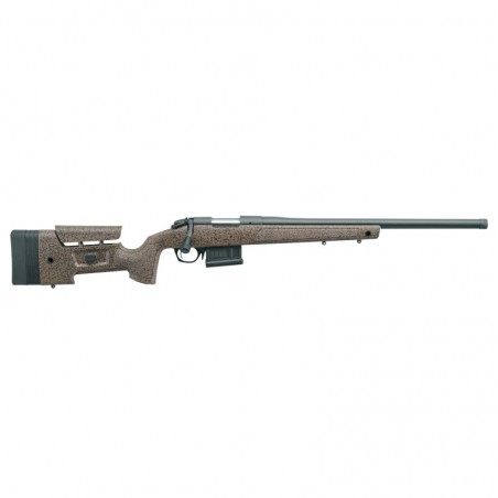 Bergara HMR, Bolt Action, 300 Winchester, 26" Threaded Barrel, Tan With Black Dots Finish, Adjustable Stock, 5Rd AICS Style Mag